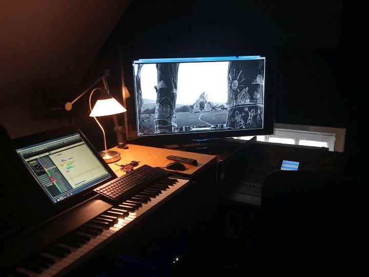 Régie Dolby Atmos Kawati avec grand écran